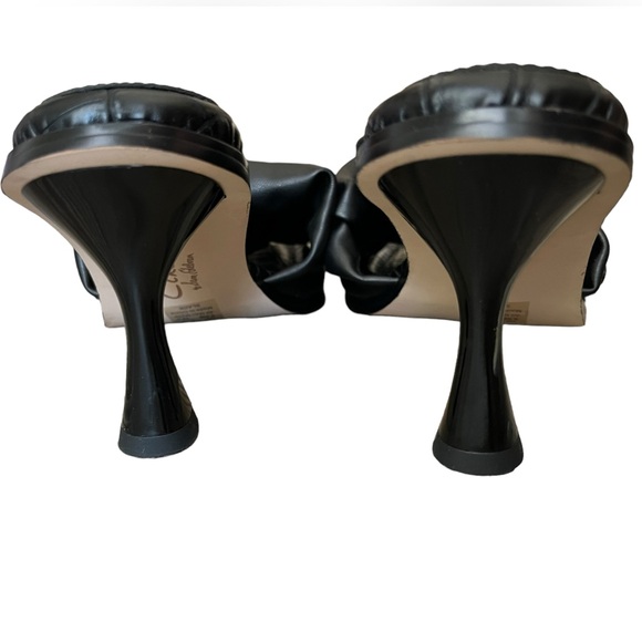 Circus by Sam Edelman Slade square toe ruffled Women's Heels Black Size‎ 5.5 M - Picture 4 of 11